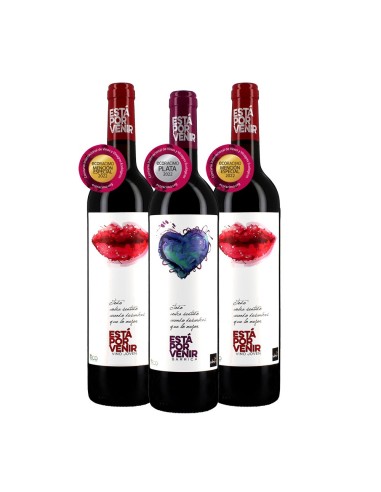 Caja de 3 botellas "Está por Venir" (2 de Jóven y 1 de Roble)